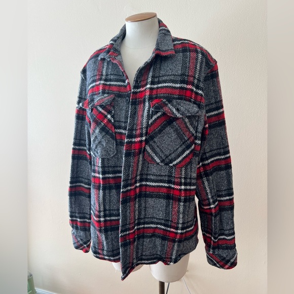 Primark Jackets & Blazers - Primark Plaid Flannel Jacket XL